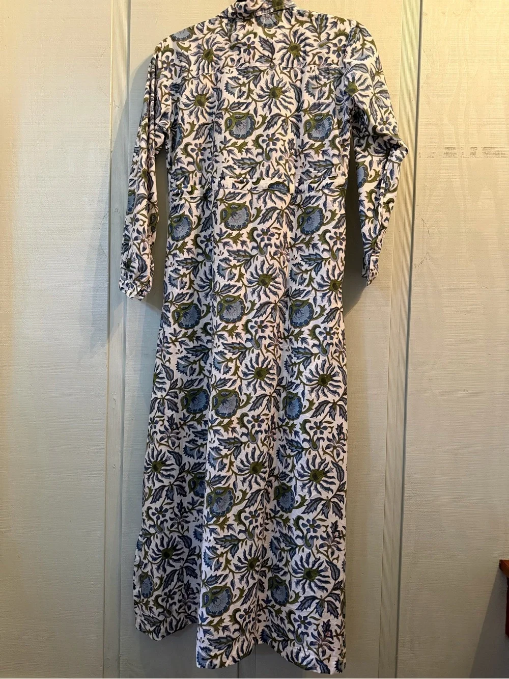 Market Co Bianca Button-Front Maxi Dress